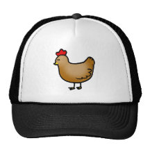 Petite poule casquettes