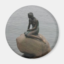 Petite sirène Copenhague Aimant