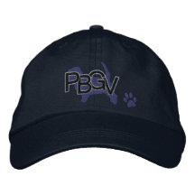 Petites initiales de Vendeen de griffon de basset Casquette Brodée