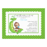Petites invitations mignonnes de baby shower de co