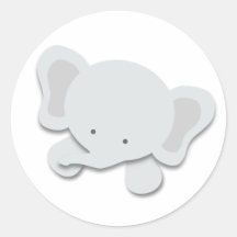 Petits autocollants de l'éléphant |