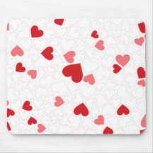 Petits coeurs Saint-Valentin - Tapis De Souris