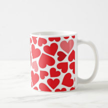 Petits coeurs Saint-Valentin - Tasse
