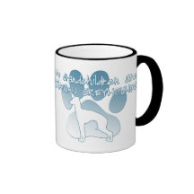 Petits-enfants de lévrier italien tasse à café