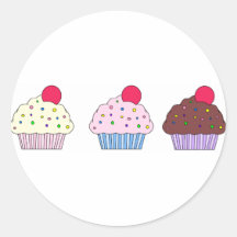Petits gâteaux autocollants