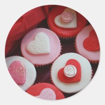 Petits gâteaux de Valentine Adhésif