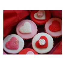 Petits gâteaux de Valentine Cartes Postales