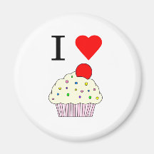 Petits gâteaux du coeur I Aimants