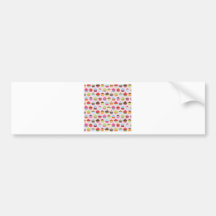 Petits gâteaux mignons autocollants pour voiture