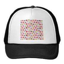 Petits gâteaux mignons casquette de camionneur