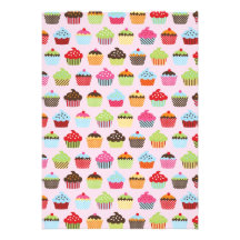 Petits gâteaux mignons invitations personnalisées
