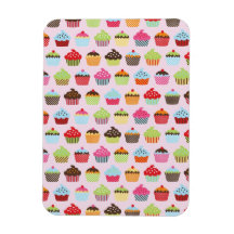 Petits gâteaux mignons magnets en vinyle