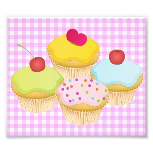 Petits gâteaux mignons photos d’art