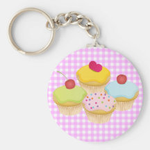 Petits gâteaux mignons porte-clés