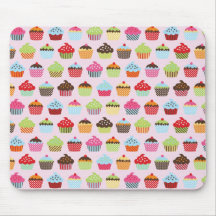 Petits gâteaux mignons tapis de souris