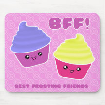 Petits gâteaux Mousepad de BFF Kawaii Tapis De Souris