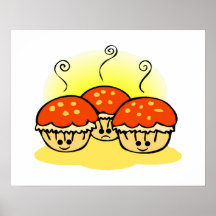 Petits pains tristes heureux heureux affiches
