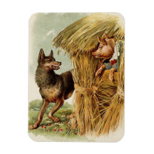 Petits porcs du cru trois ; Grands mauvais loup et Magnet