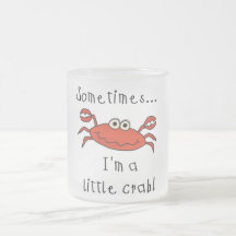 Petits T-shirts et cadeaux de crabe Tasse