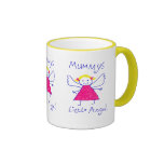 Peu d'ange de la maman mugs à café