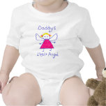 Peu d'ange du papa t-shirts