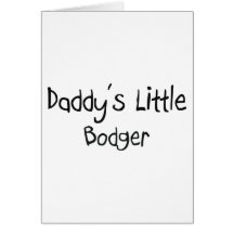 Peu de Bodger du papa Carte De Vœux