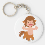 Peu de centaure Keychain de bande dessinée porte-clés