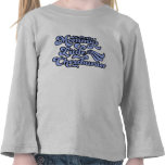 Peu de Chestburster de la maman, bleu dans le styl T-shirt