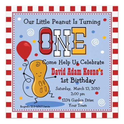 Peu de ?ère invitation de fête d'anniversaire d'ar