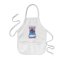 Peu de tablier de cuisine d'ange