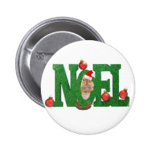 peu de tamia Noel Badges