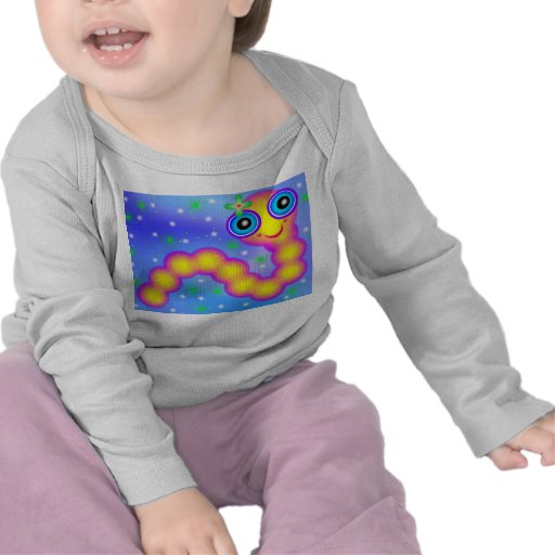 Peu de ver de lueur t-shirt