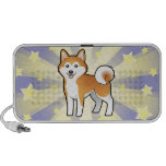 Peu d'étoile Akita Inu/Shiba Inu Haut-parleur iPhone