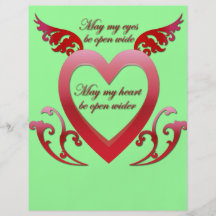 Peut mon coeur être ouvert prospectus customisé