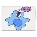 Phagocytose de bactéries cartes de vœux