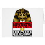 Pharaon Fawkes Cartes De Vœux