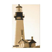 Phare antique impression sur toile