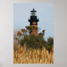 Phare de Currituck Affiche