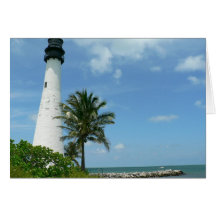 Phare de la Floride de cap Carte De Vœux