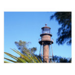 Phare d'île de Sanibel Carte Postale