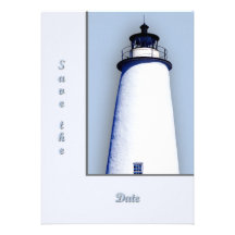 Phare d'Ocracoke Invitations