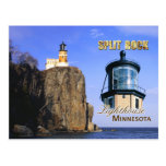 Phare fendu de roche, Minnesota Cartes Postales