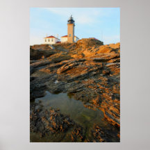 Phare Jamestown Île de Rhode de Beavertail Posters