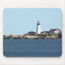 Phare principal côtier Mousepad du Maine Portland Tapis De Souris