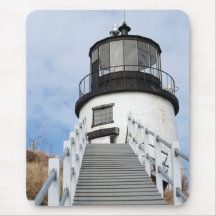 Phare principal de hiboux tapis de souris