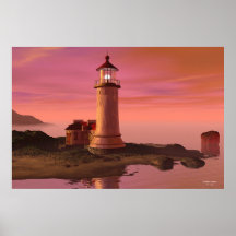 Phare principal du nord posters