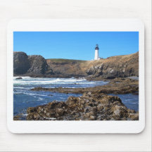 Phare principal Mousepad de Yaquina Tapis De Souris