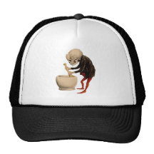 Pharmacie squelettique casquettes