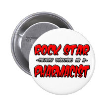 Pharmacien de vedette du rock… badges avec agrafe
