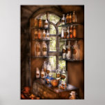 Pharmacien - divers breuvages magiques posters